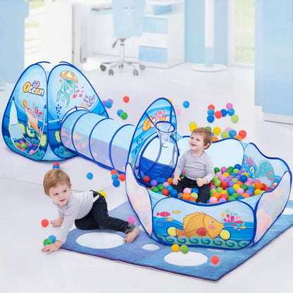 3 In 1 Children Ball Pool
