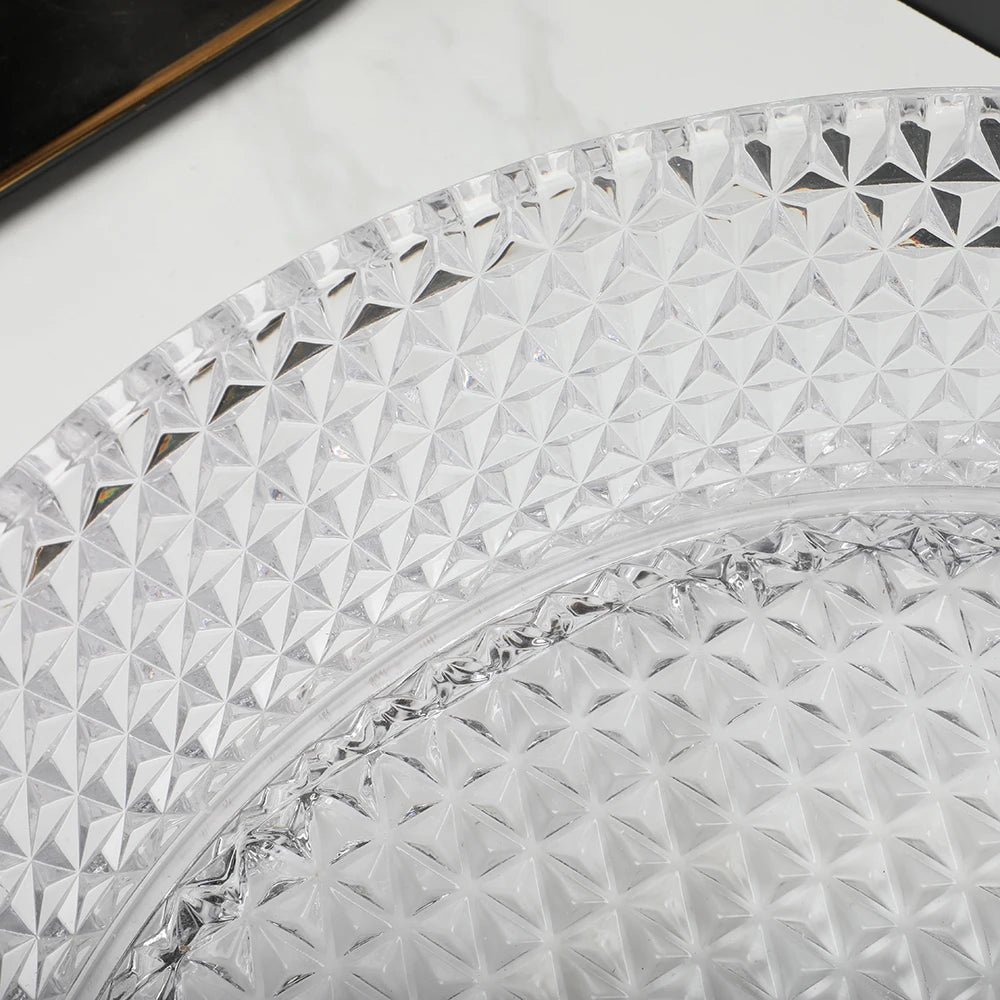 Transparent Thick Glass Basin Set